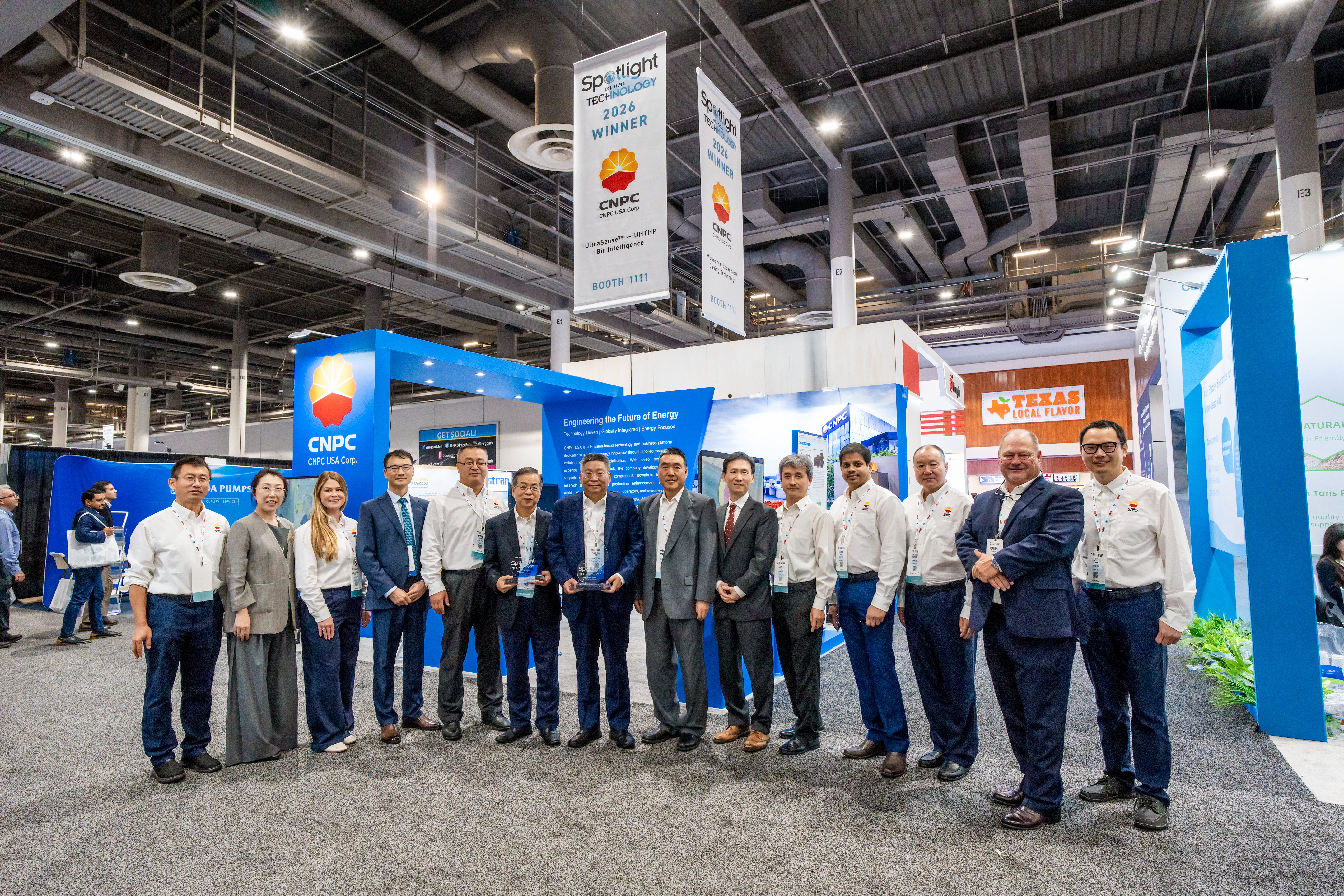 CNPC USA Team at OTC Booth